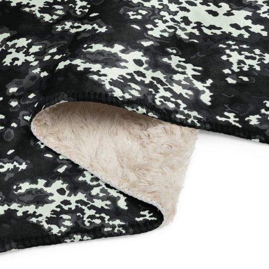 Modern Warfare Partizan Ghost Night CAMO Sherpa blanket - Blankets