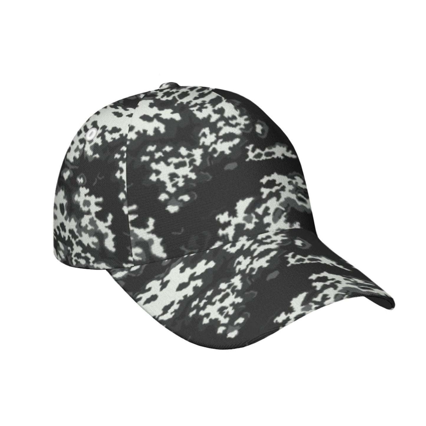 Modern Warfare Partizan Ghost Night CAMO Snapback Ball Cap - U / White