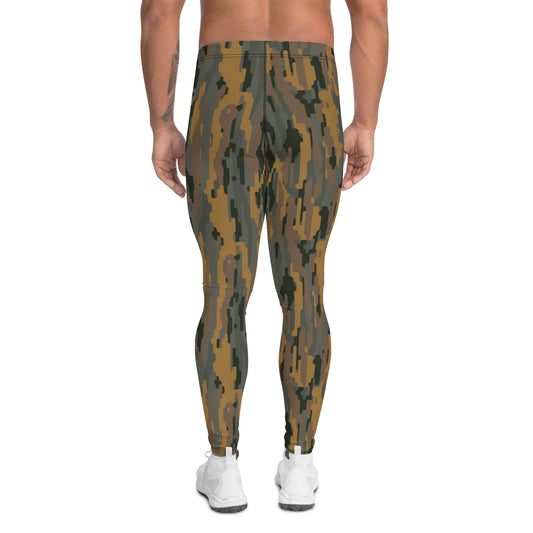 Modern Warfare Urban Vertical Rusty Bark CAMO Mens Leggings