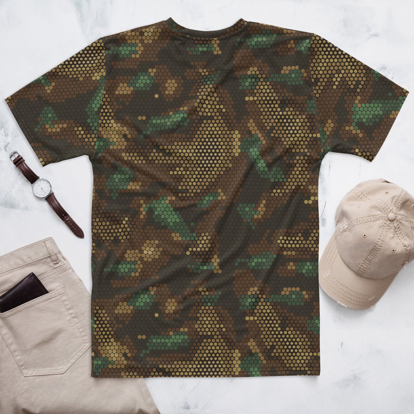 Multi-terrain Dot CAMO Mens t-shirt - T-Shirts