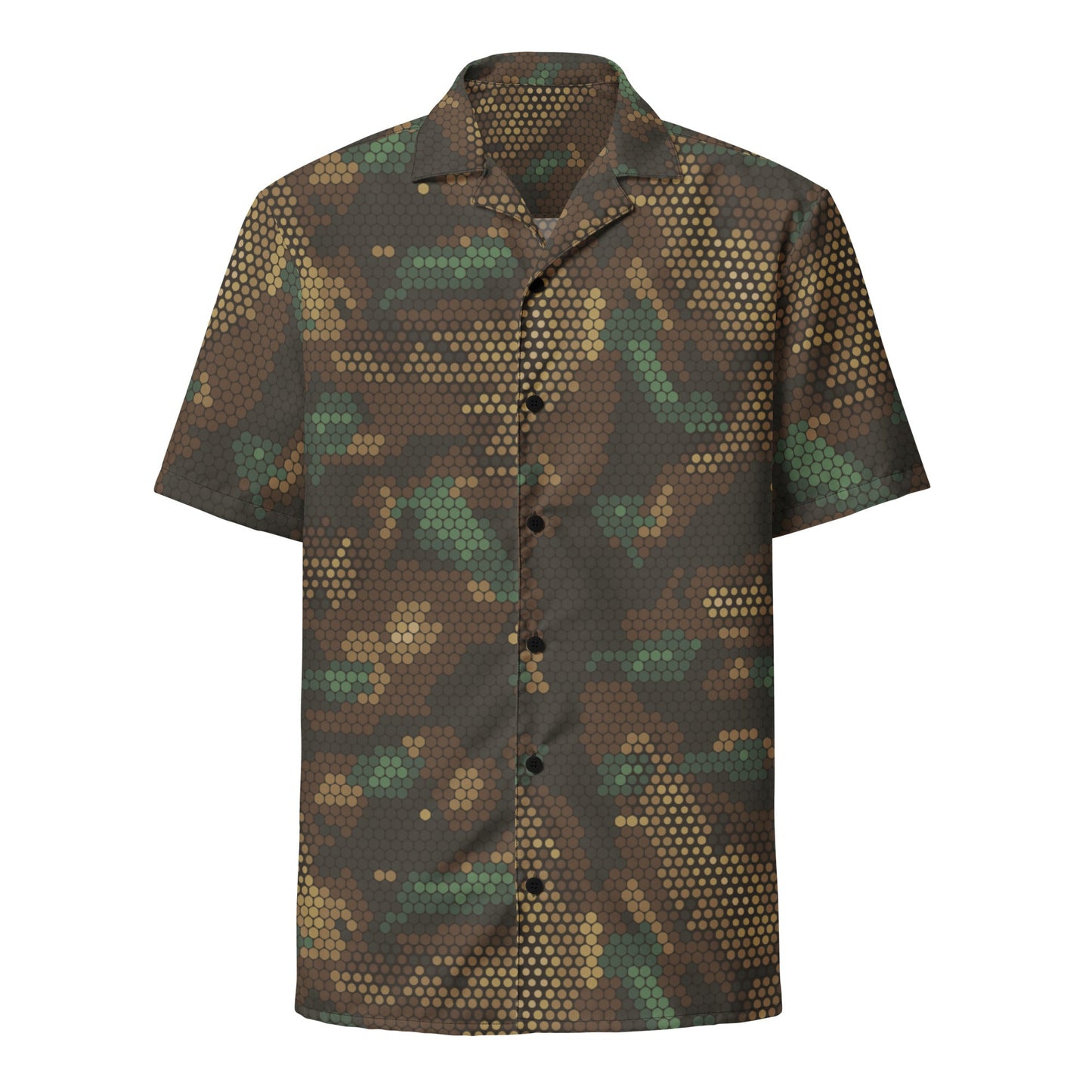 Multi-terrain Dot CAMO Unisex button shirt - Button Shirts