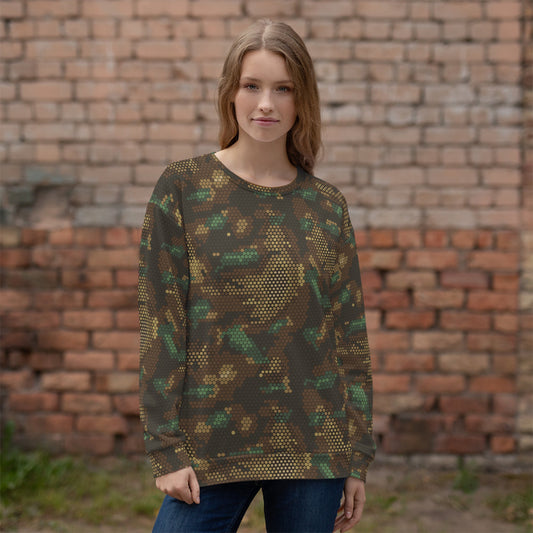 Multi-terrain Dot CAMO Unisex Sweatshirt - Sweatshirts