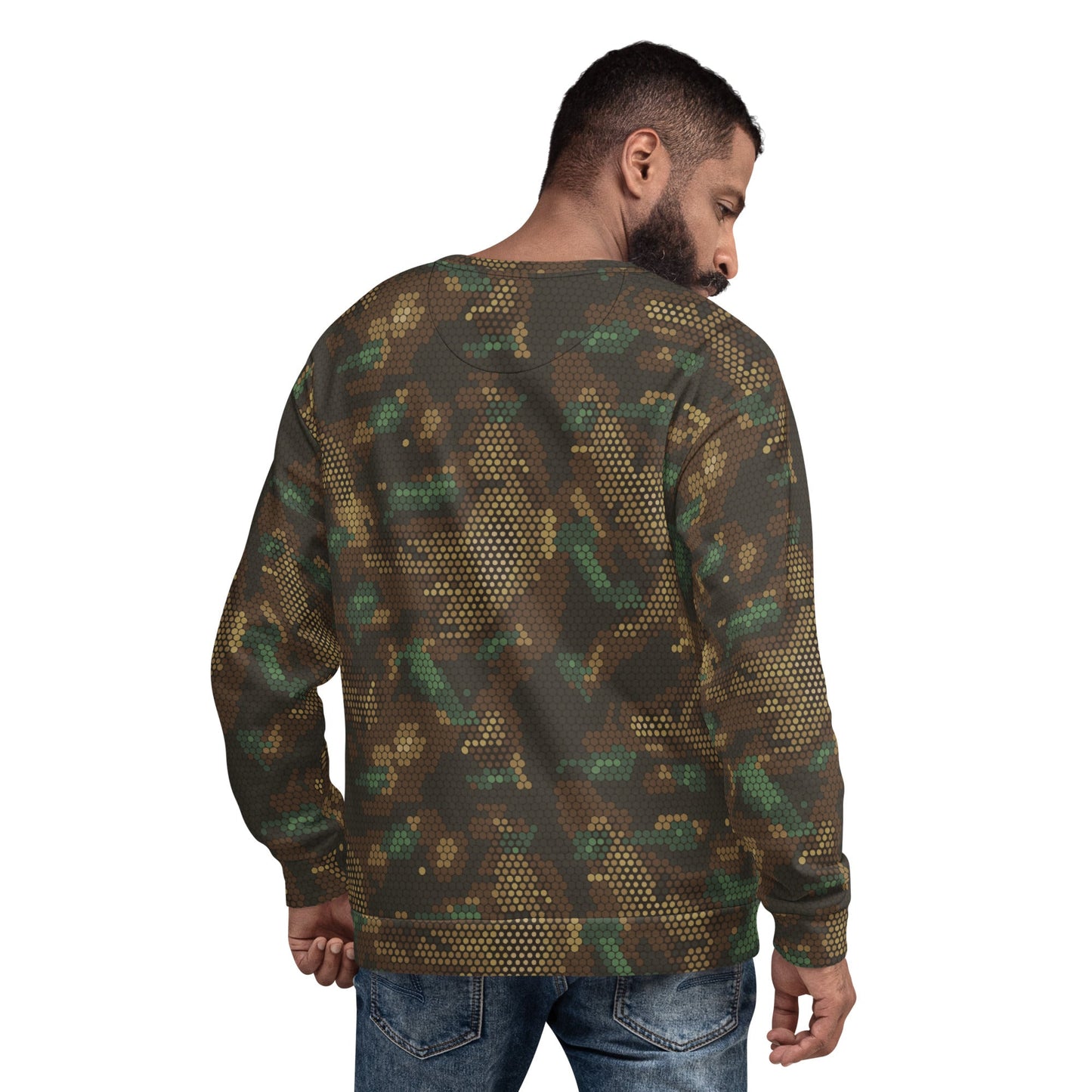 Multi-terrain Dot CAMO Unisex Sweatshirt - Sweatshirts