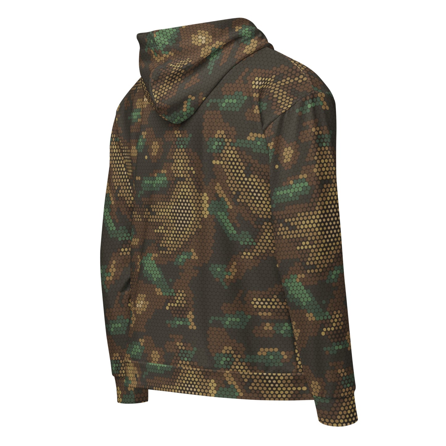Multi-terrain Dot CAMO Unisex Zip Hoodie