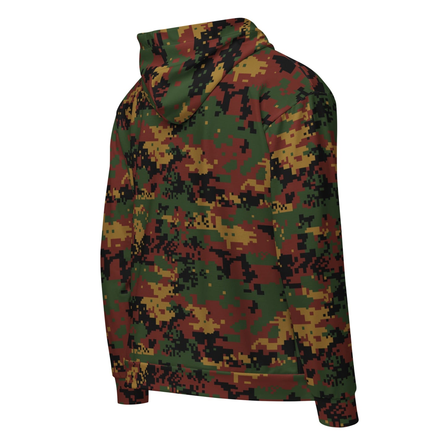 Myanmar Digital Tatmadaw CAMO Unisex zip hoodie - Zip Hoodies