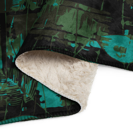 NEO Jungle CAMO Sherpa blanket - Blankets