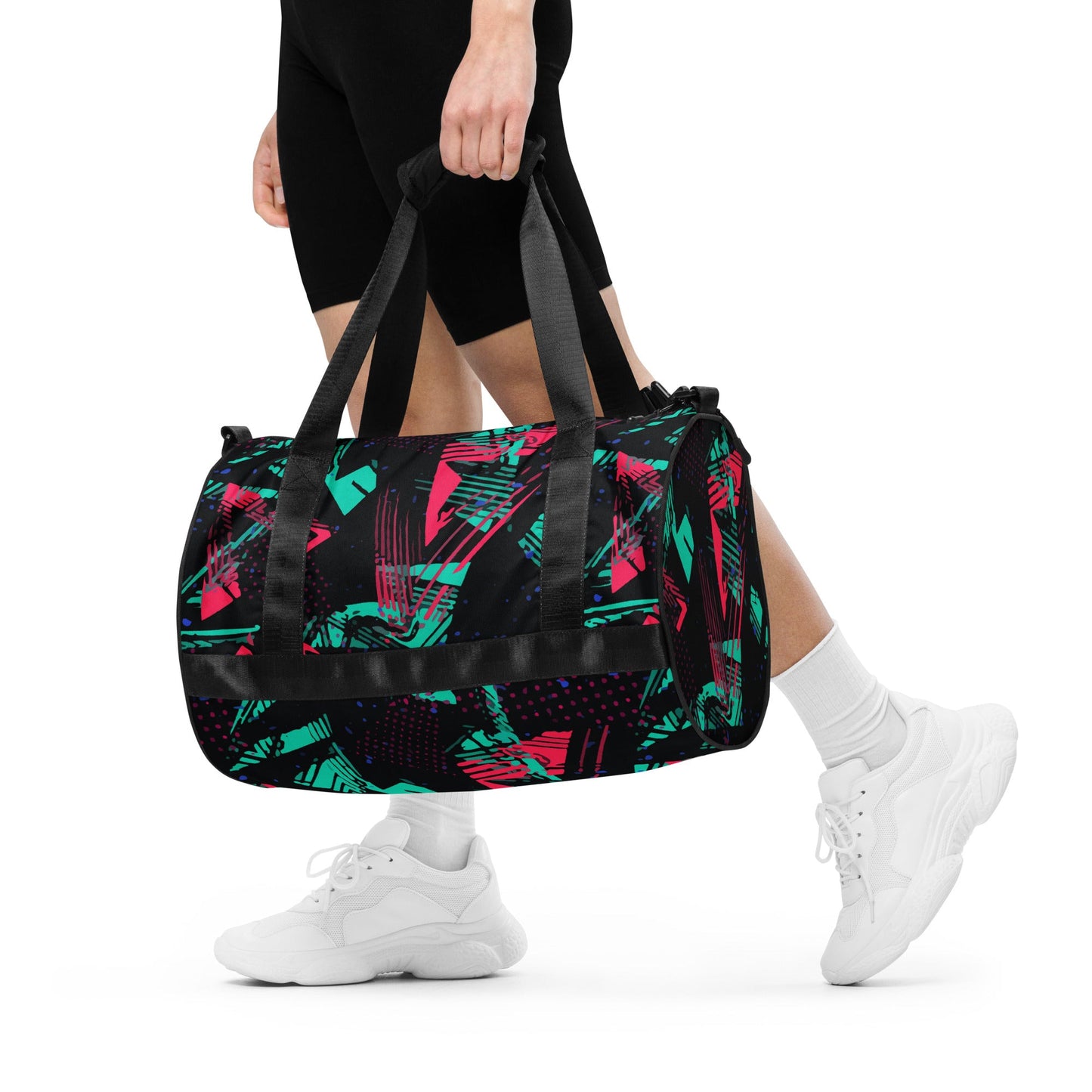 Neon Shatter CAMO Gym Bag