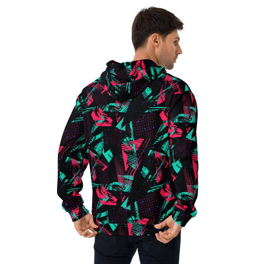 Neon Shatter CAMO Unisex Hoodie