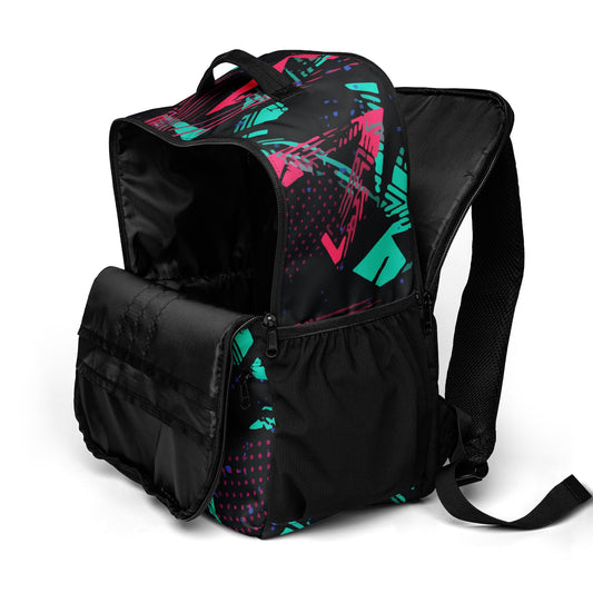 Neon Shatter CAMO Utility Backpack