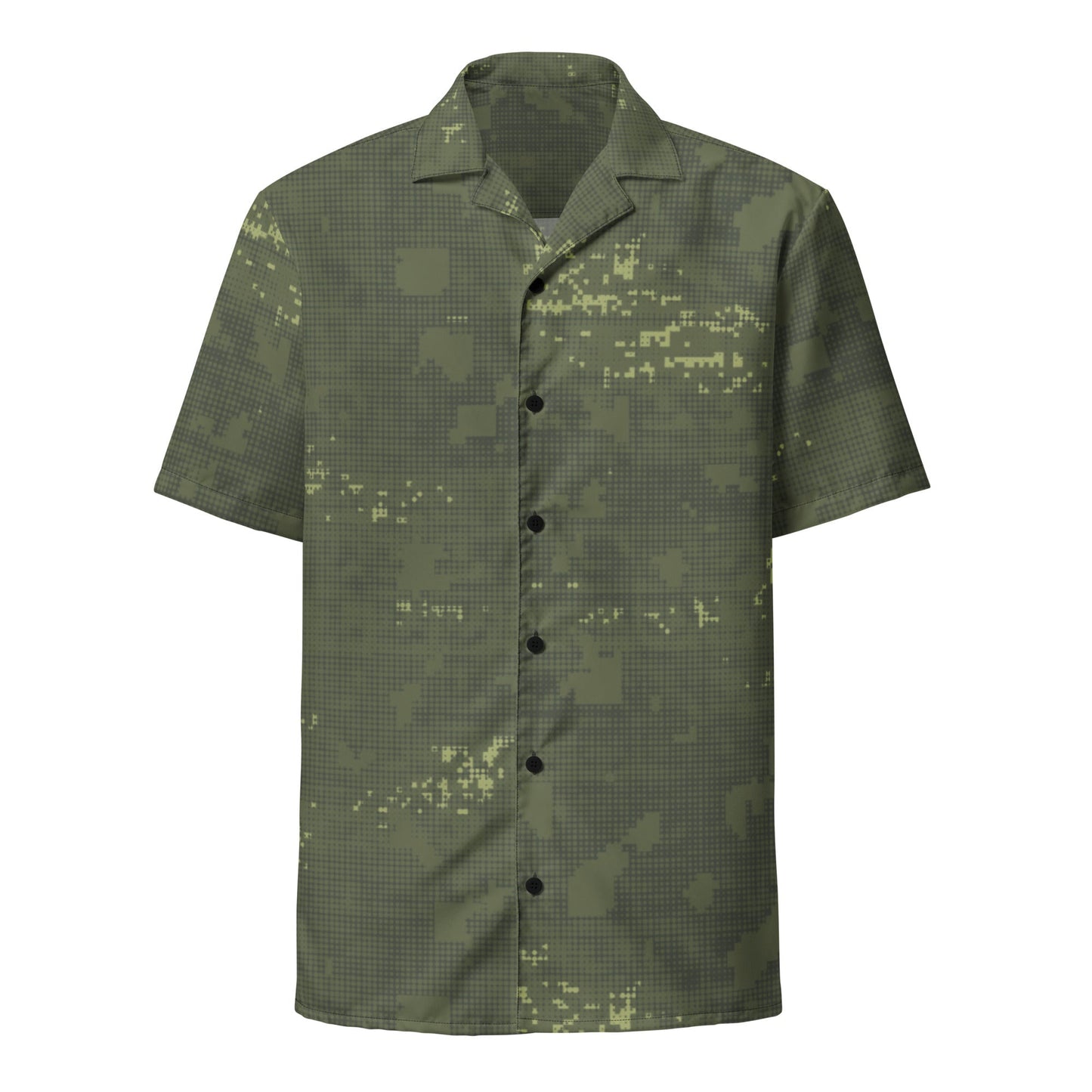 Night Desert Honeycomb CAMO Unisex Short-Sleeve Button Shirt