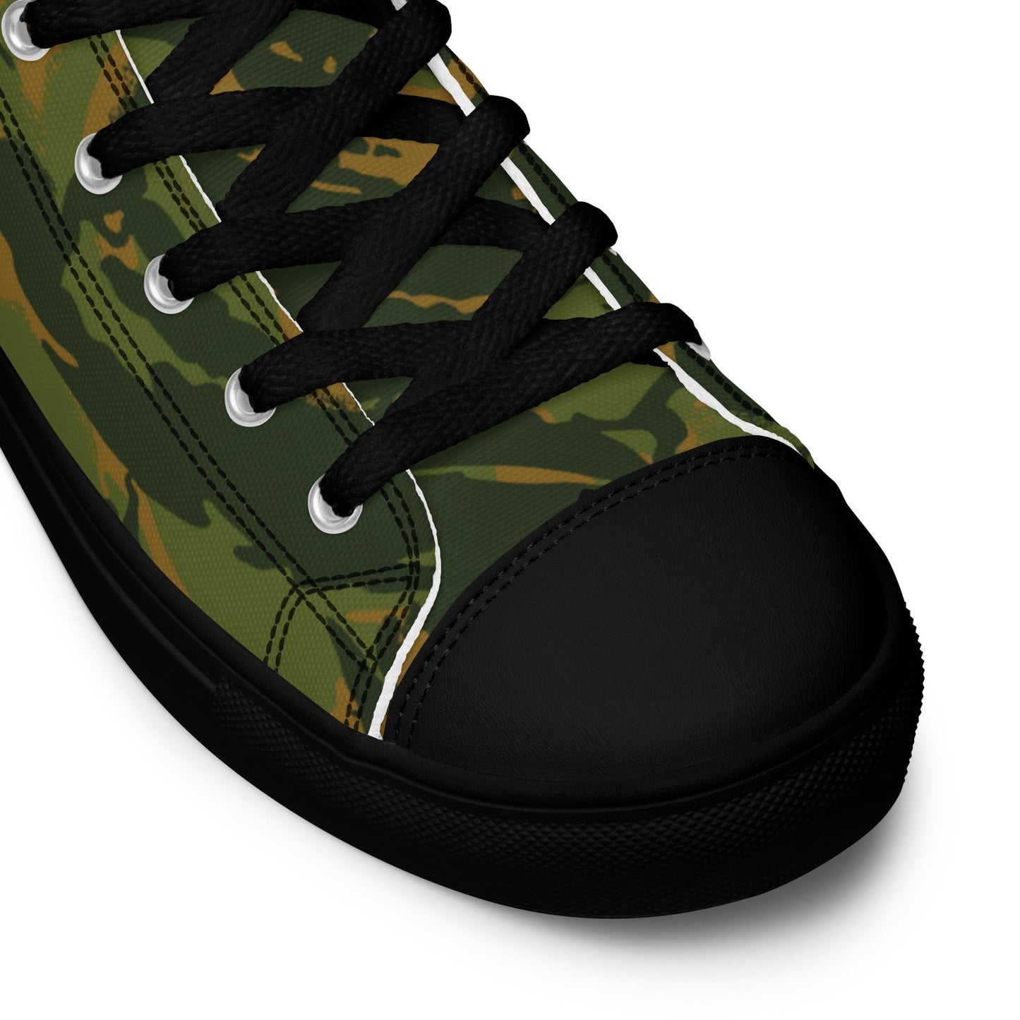 Norwegian DPM CAMO Mens high top canvas shoes - High Top Canvas Shoes
