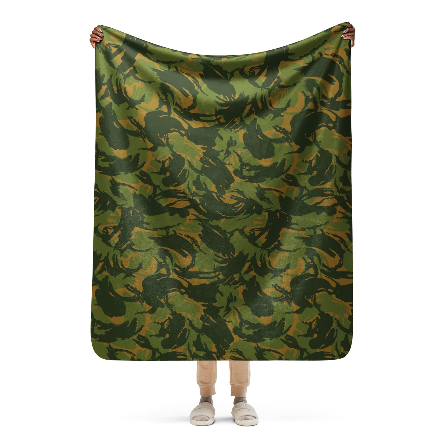 Norwegian DPM CAMO Sherpa blanket - 50″×60″ - Blankets