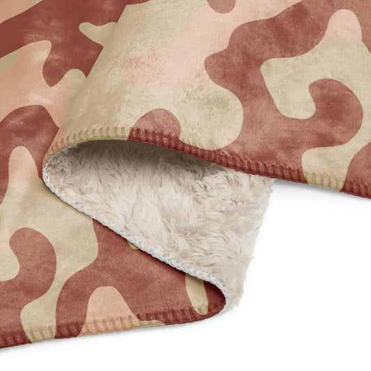 Norwegian M03 Desert CAMO Sherpa blanket - Blankets