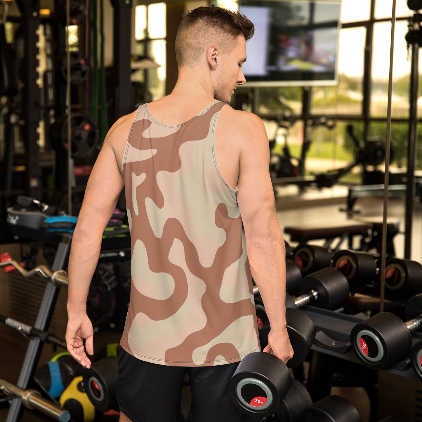 Norwegian M03 Desert CAMO Unisex Tank Top - Tops