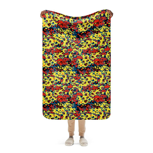 Oakleaf Glow-Oak CAMO Sherpa blanket - 37″×57″