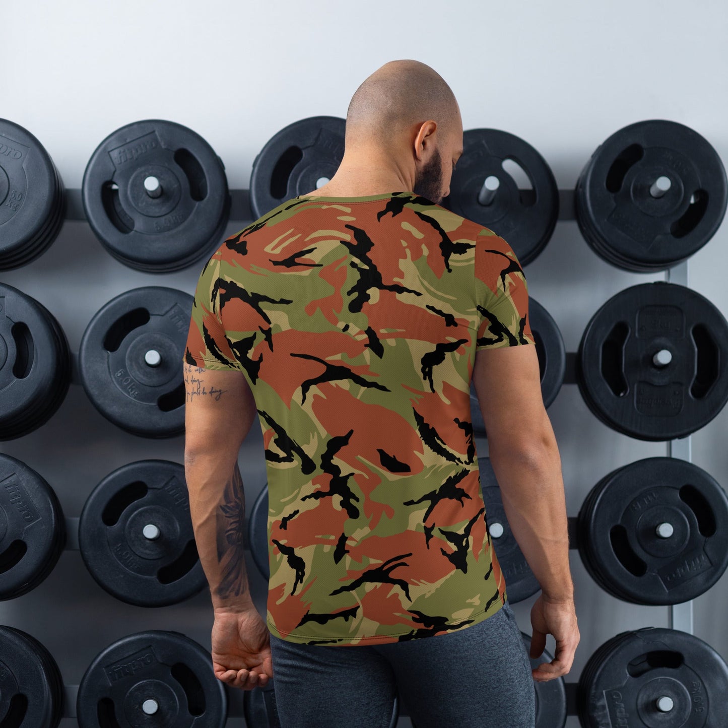 Omani DPM Royal Army CAMO Mens Athletic T-shirt - T-Shirts