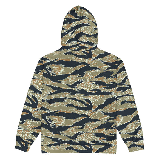 Philippine Tiger Stripe Special Forces Distinctive Uniform (SDFU) CAMO Unisex zip hoodie - Zip Hoodies
