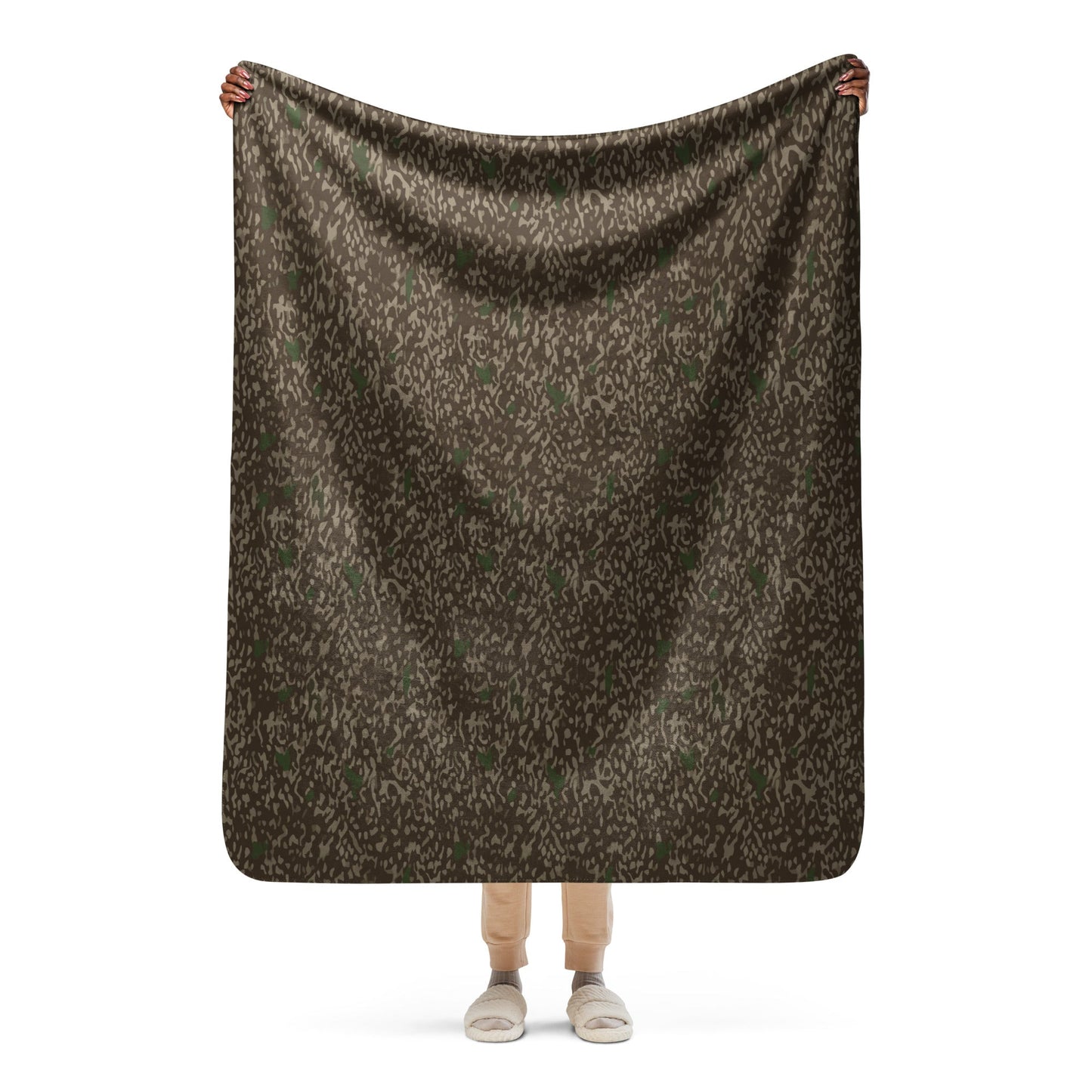 Pinefall Shroud CAMO Sherpa blanket - 50″×60″ - Blankets