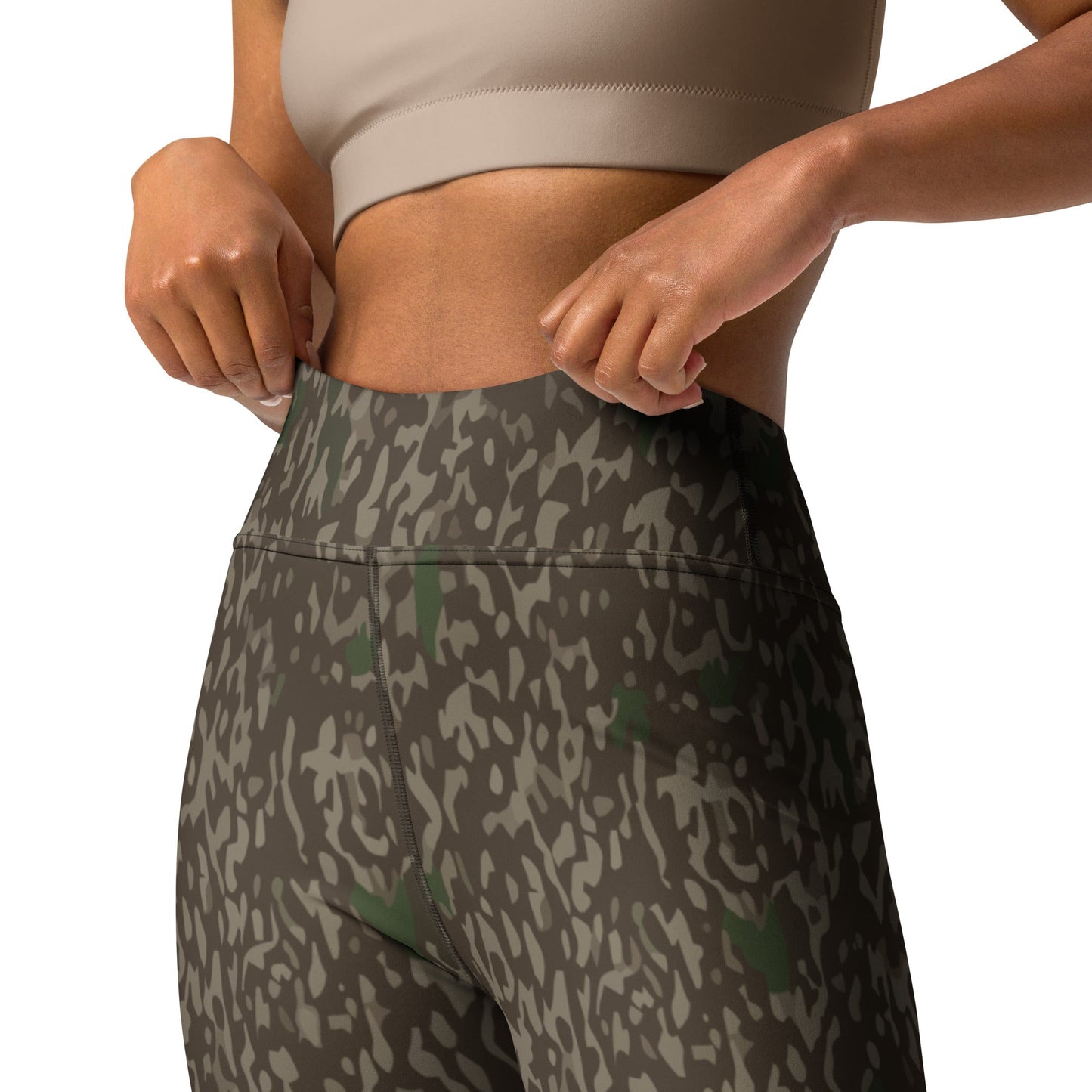 Pinefall Shroud CAMO Yoga Leggings - Womens