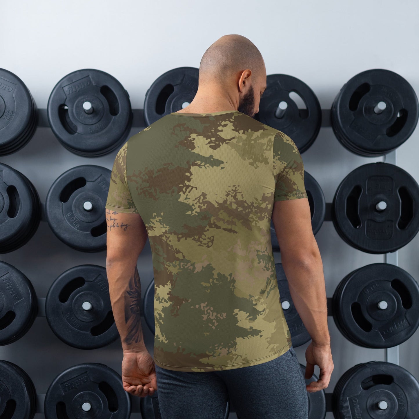 Poisonous Multi-Terrain CAMO Mens Athletic T-shirt - T-Shirts