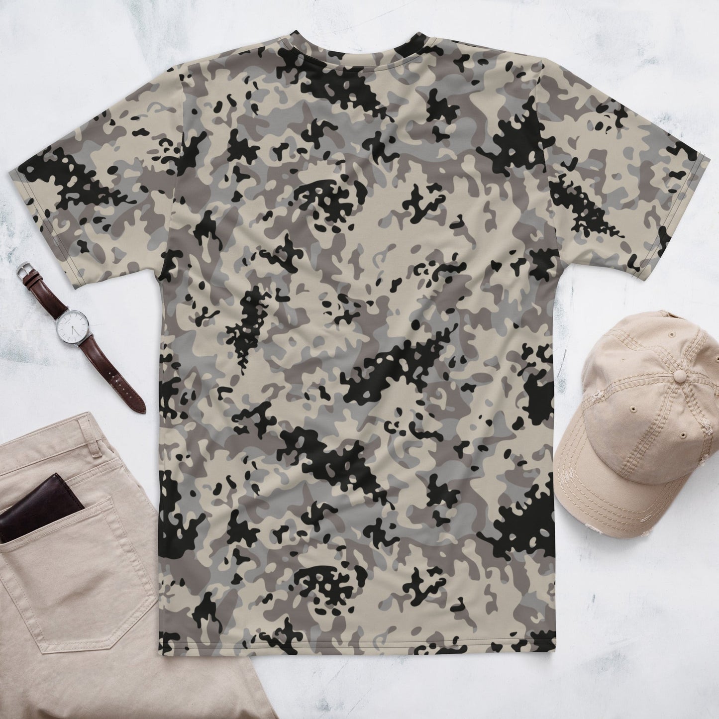 Polish Flecktarn Urban Anti Terrorist CAMO Mens T shirt Shirts