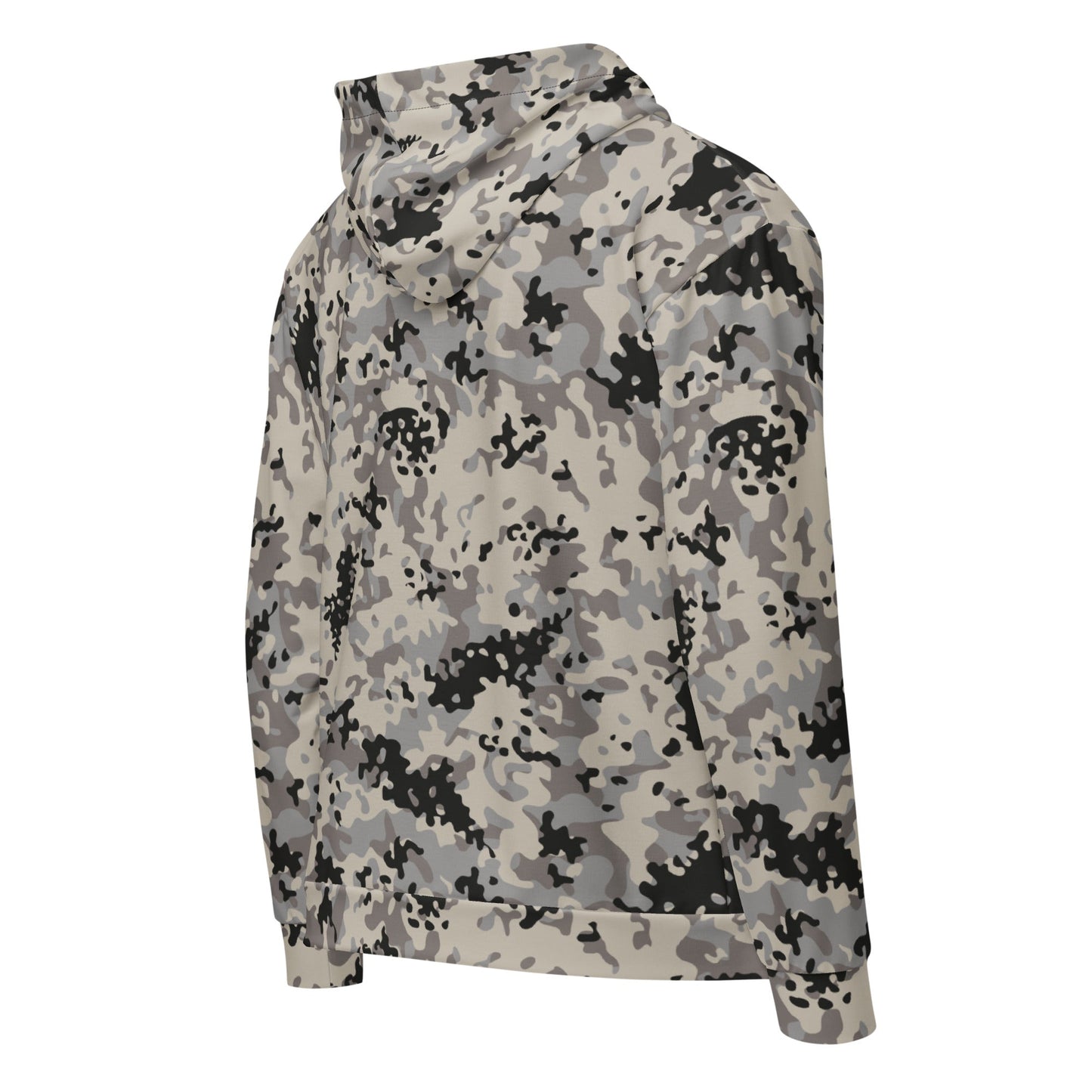 Polish Flecktarn Urban Anti-Terrorist CAMO Unisex Zip Hoodie