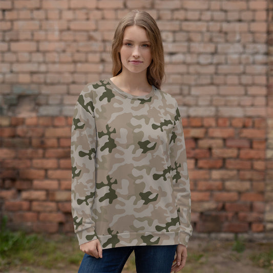 Polish Pantera Desert CAMO Unisex Sweatshirt - Sweatshirts