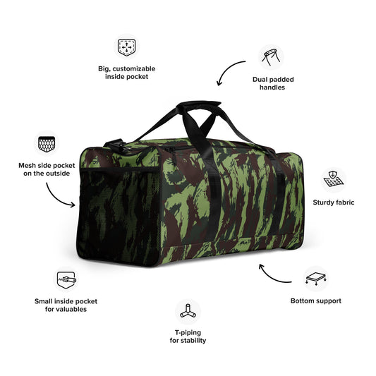 Portuguese Lizard Vertical CAMO Duffle bag - Bags