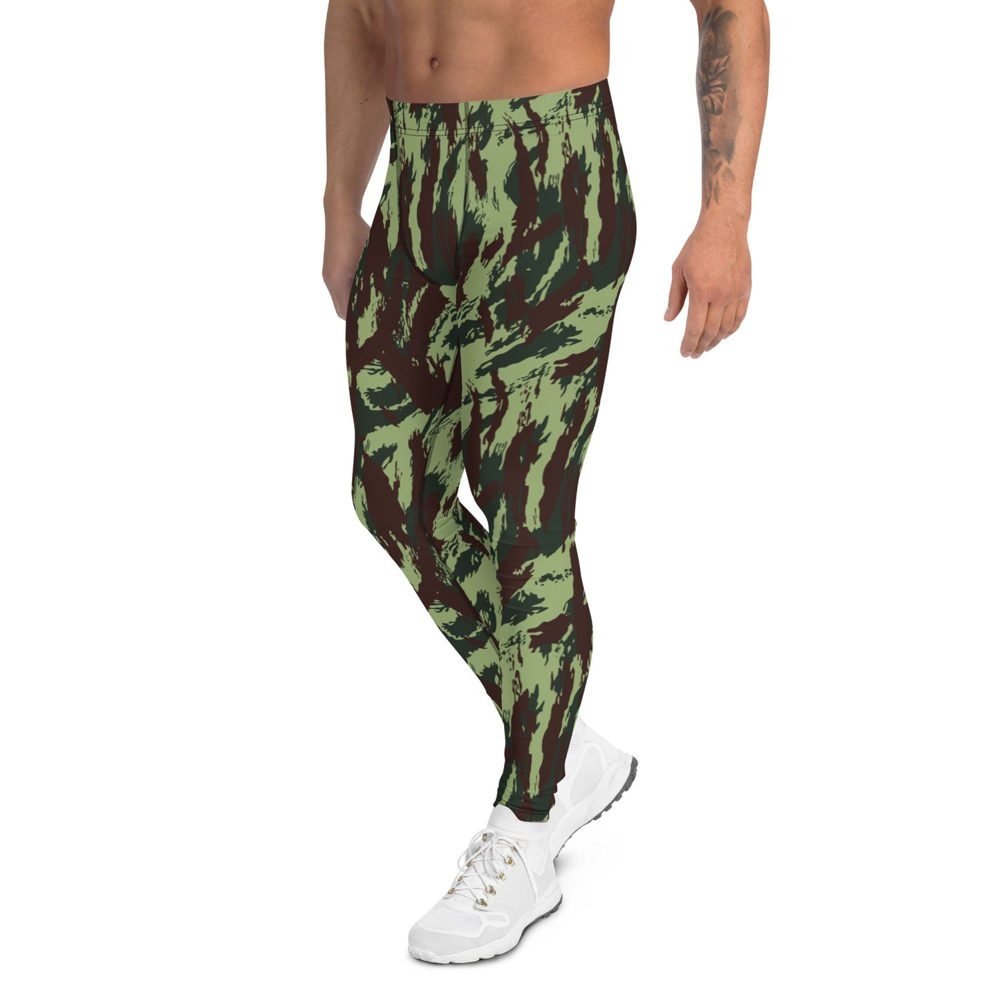 Portuguese Lizard Vertical CAMO Mens Leggings