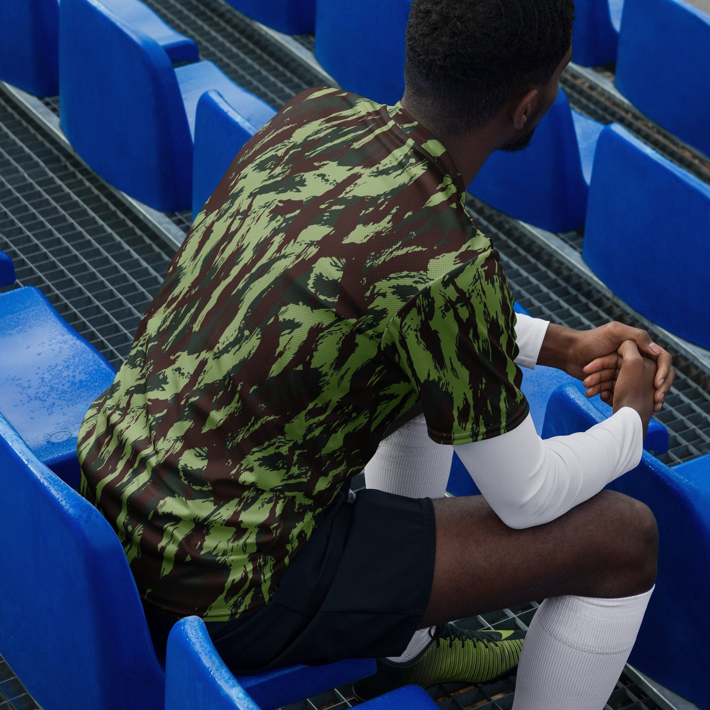 Portuguese Lizard Vertical CAMO unisex sports jersey - Sports Jerseys