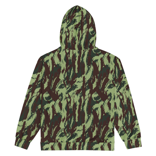 Portuguese Lizard Vertical CAMO Unisex zip hoodie - Zip Hoodies