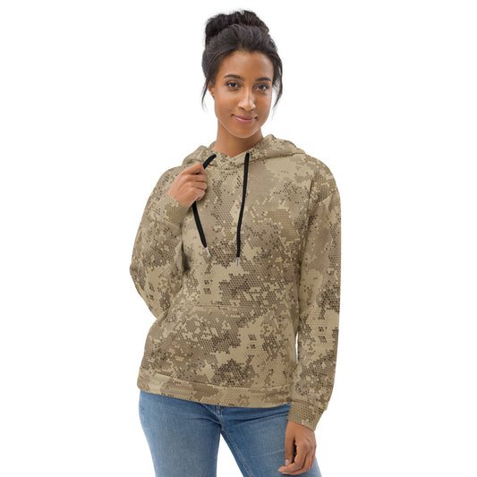 Rattlesnake Hex Desert CAMO Unisex Hoodie - Hoodies