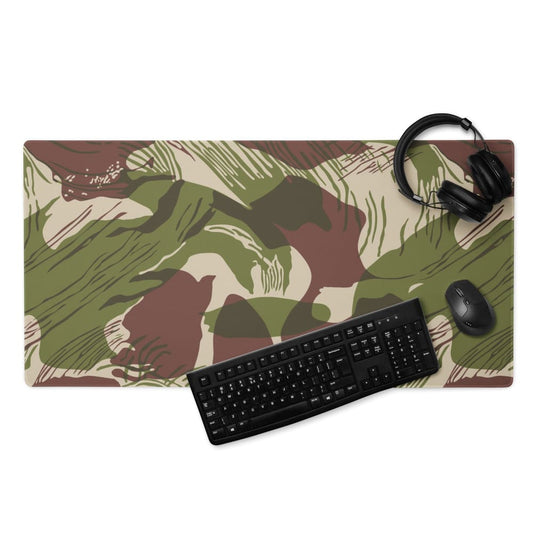Rhodesian Brushstroke Adder/Adro CAMO Gaming mouse pad - 36″×18″ - Gaming Mouse Pad