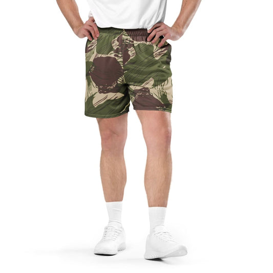 Rhodesian Brushstroke Adder/Adro CAMO Unisex mesh shorts - 2XS - Unisex Mesh Shorts