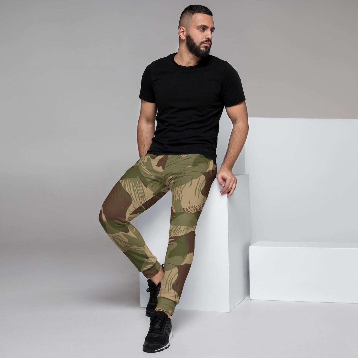 Rhodesian Brushstroke Multi terrain CAMO Mens Joggers