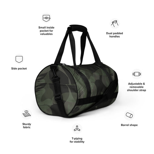 Rhodesian Brushstroke Night CAMO gym bag - Gym Bags