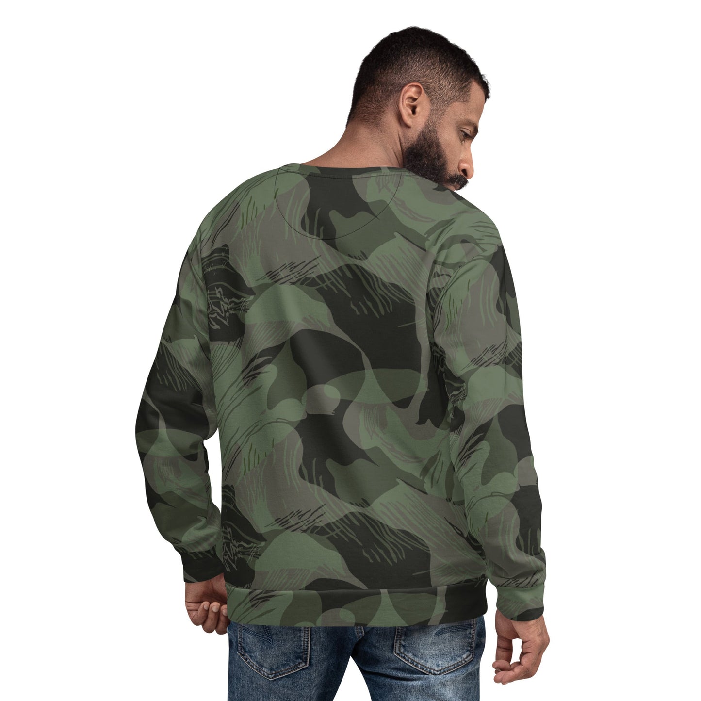 Rhodesian Brushstroke Night CAMO Unisex Sweatshirt - Sweatshirts