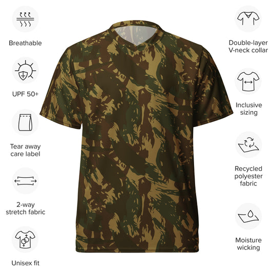 Rhodesian Brushstroke Transkei CAMO unisex sports jersey - Sports Jerseys