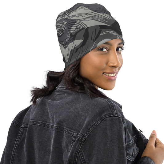 Rhodesian Brushstroke Urban CAMO Beanie - Beanies