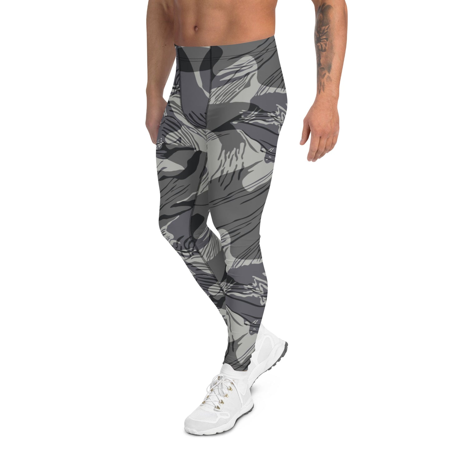 Rhodesian Brushstroke Urban CAMO Mens Leggings