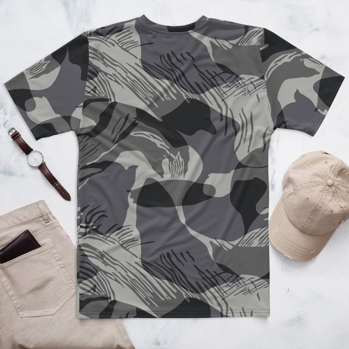 Rhodesian Brushstroke Urban CAMO Mens t-shirt - T-Shirts