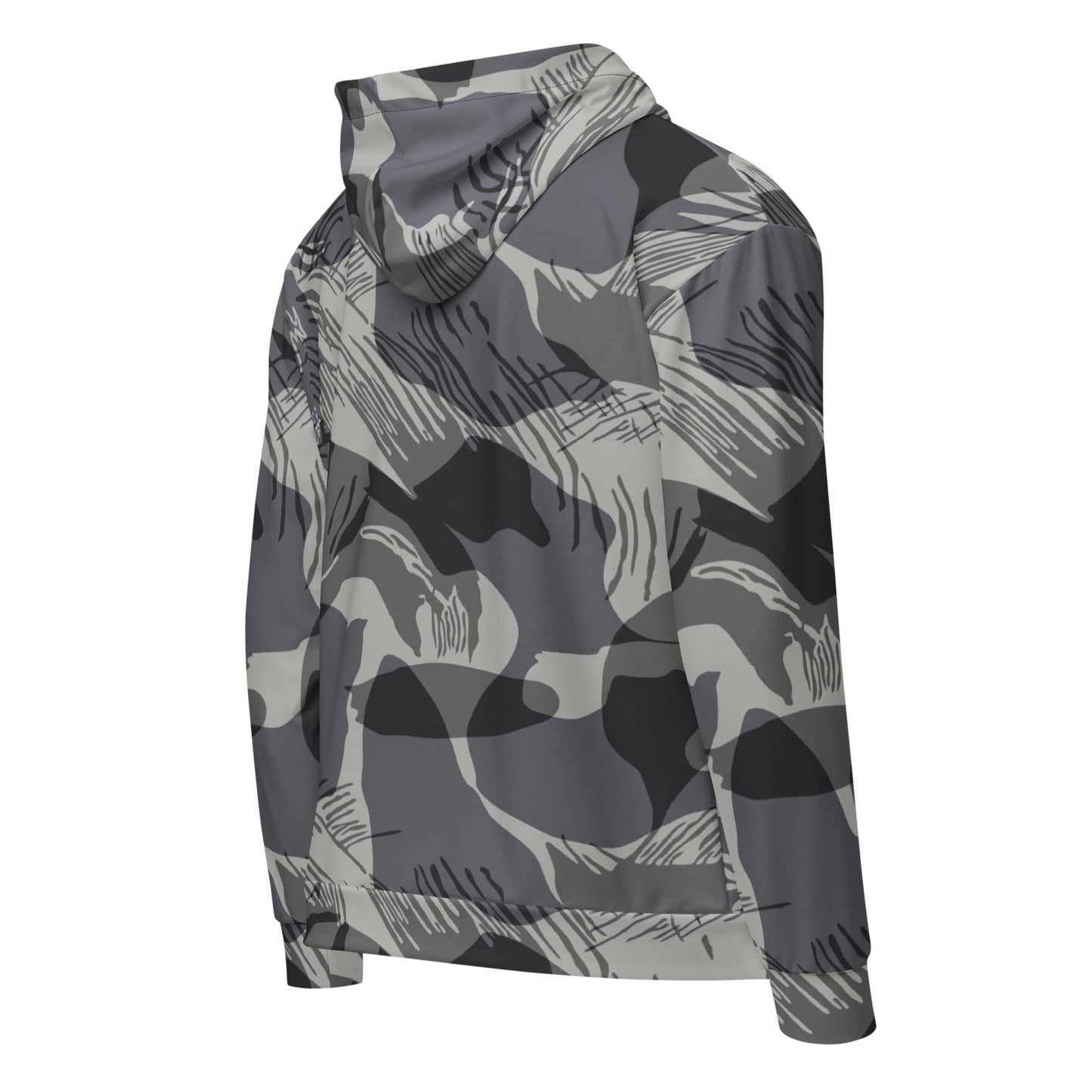 Rhodesian Brushstroke Urban CAMO Unisex zip hoodie - Zip Hoodies