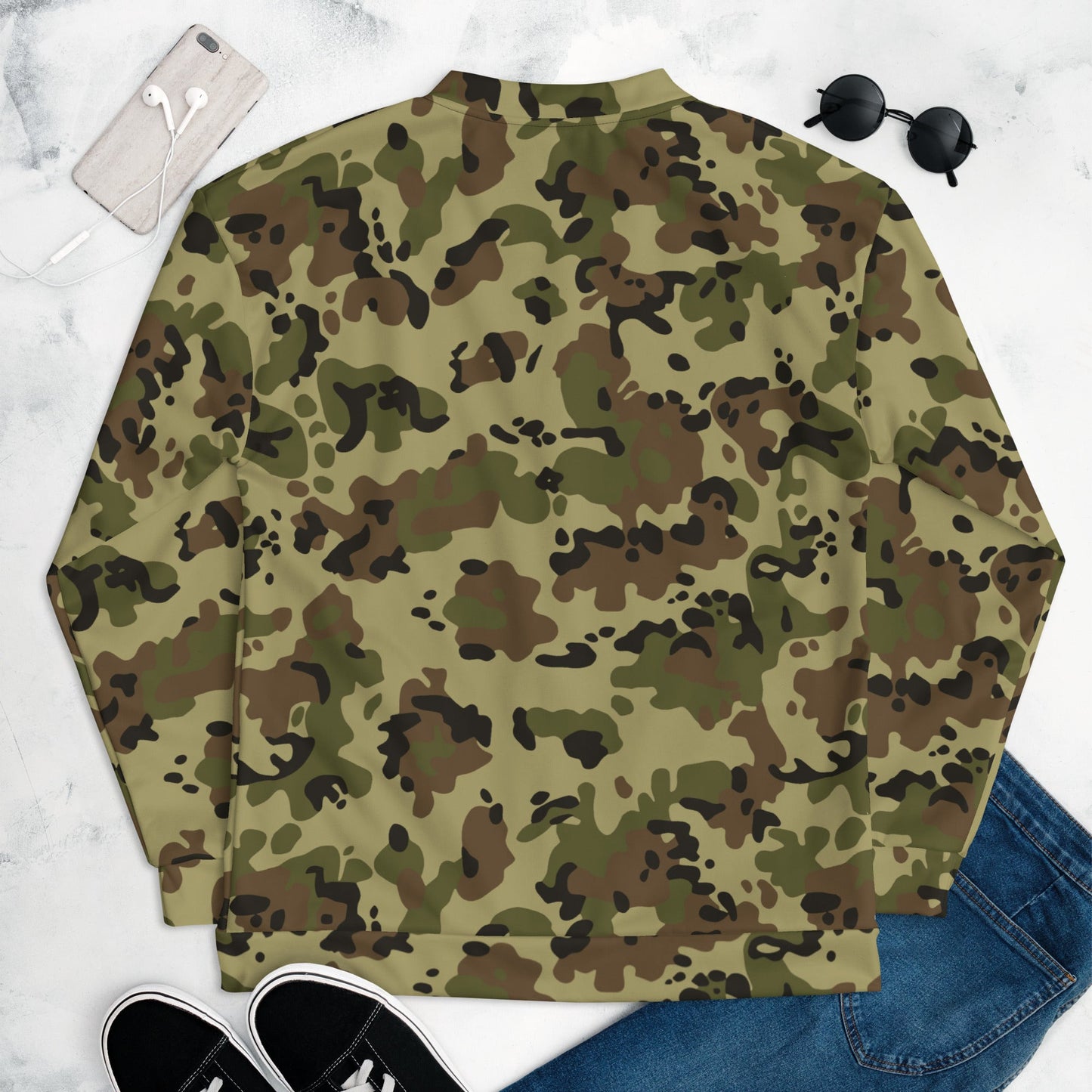 Romanian Flecktarn CAMO Unisex Bomber Jacket - Jackets