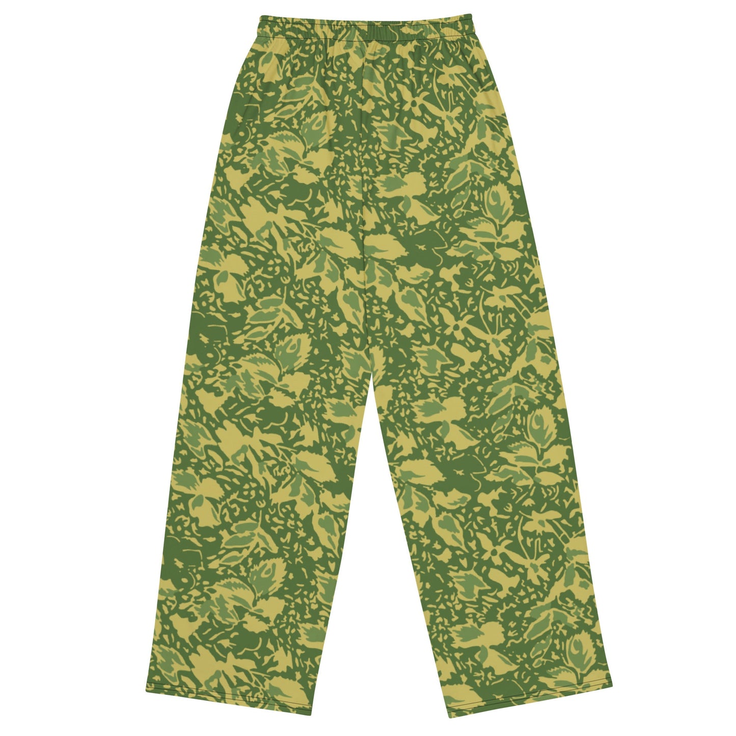 Romanian Soviet 1990 Leaf Spring CAMO unisex wide-leg pants - Wide-leg Pants