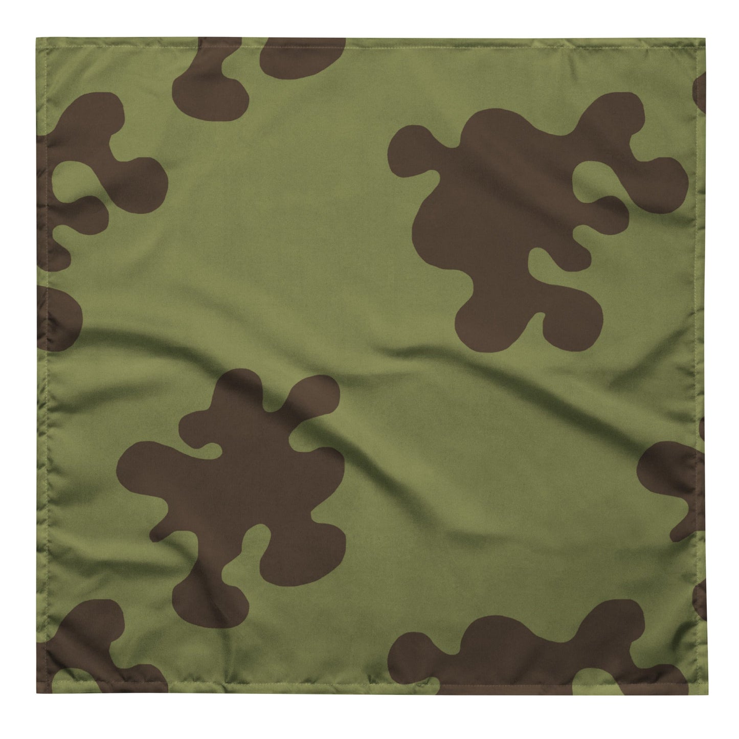 Russian Amoeba Green and Brown CAMO bandana - L - Bandanas