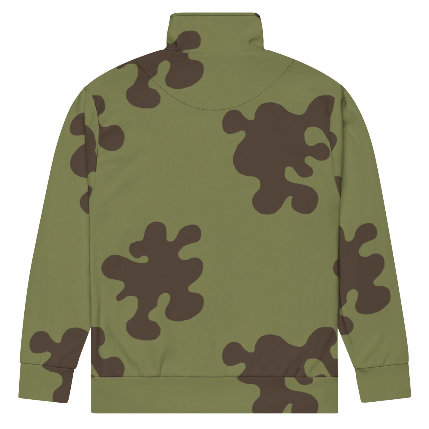 Russian Amoeba Green and Brown CAMO Unisex track jacket - Track Jackets