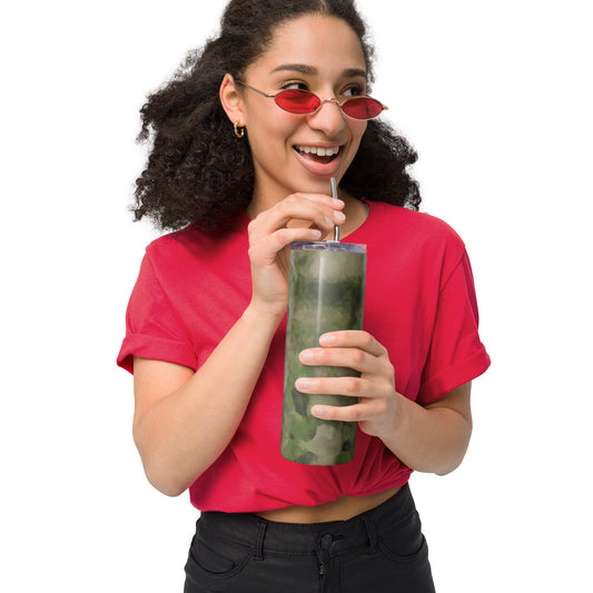 Russian Ataka FG (Green Moss) CAMO Stainless Steel Tumbler