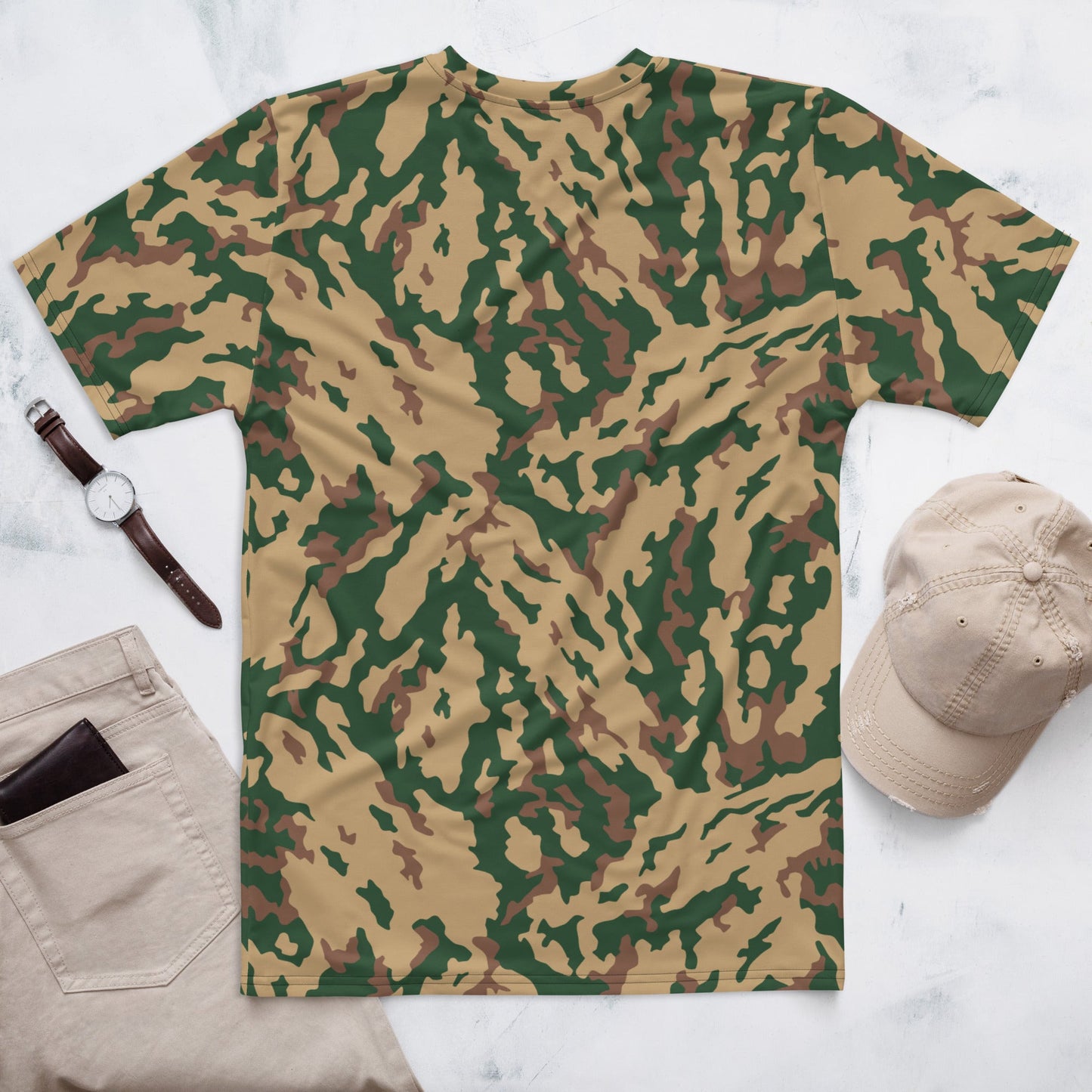 Russian Barvikha Desert CAMO Mens T-shirt - T-Shirts