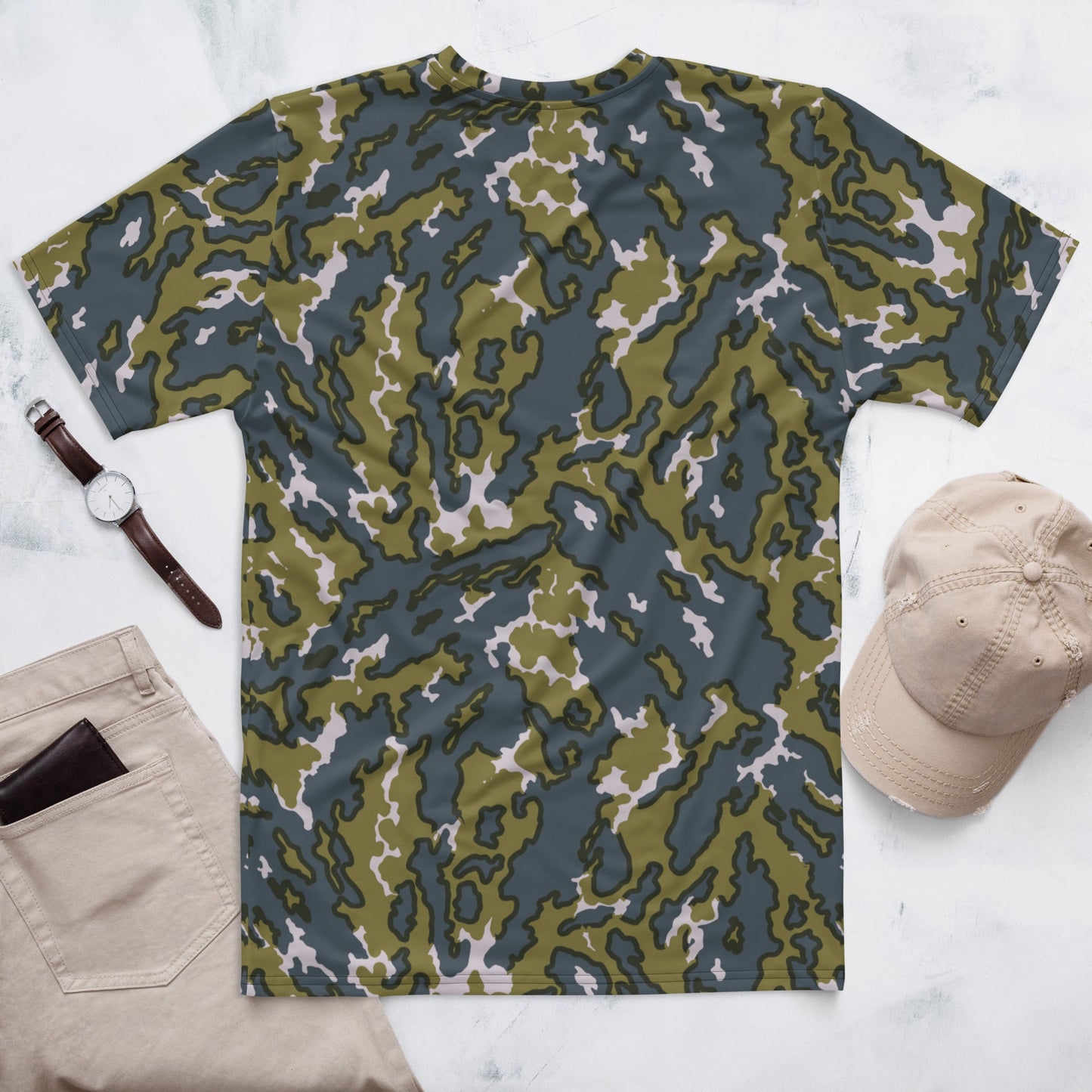 Russian Barvikha Tundra CAMO Mens t-shirt - T-Shirts