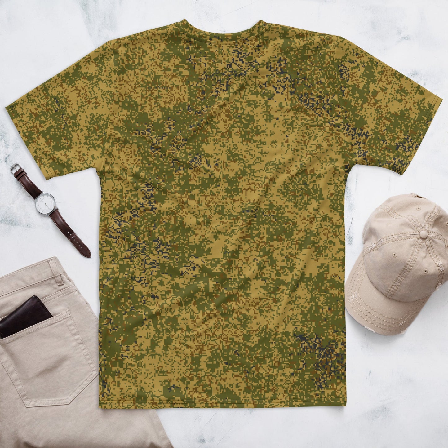 Russian Digital EMR Arid CAMO Mens t-shirt - T-Shirts